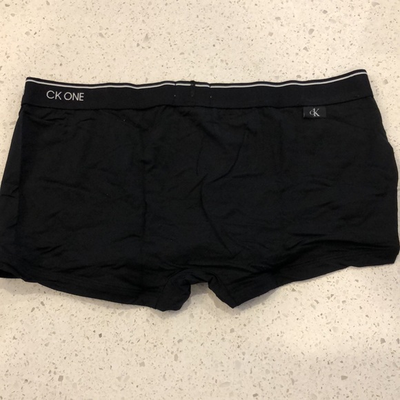Calvin Klein CKOne CK1 black trunks large - Picture 2 of 3